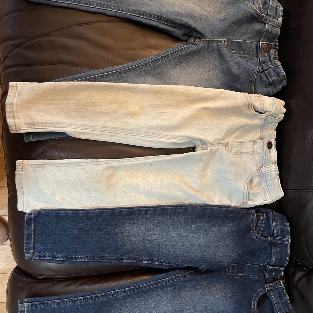 3 Pairs of Girls Skinny Jeans